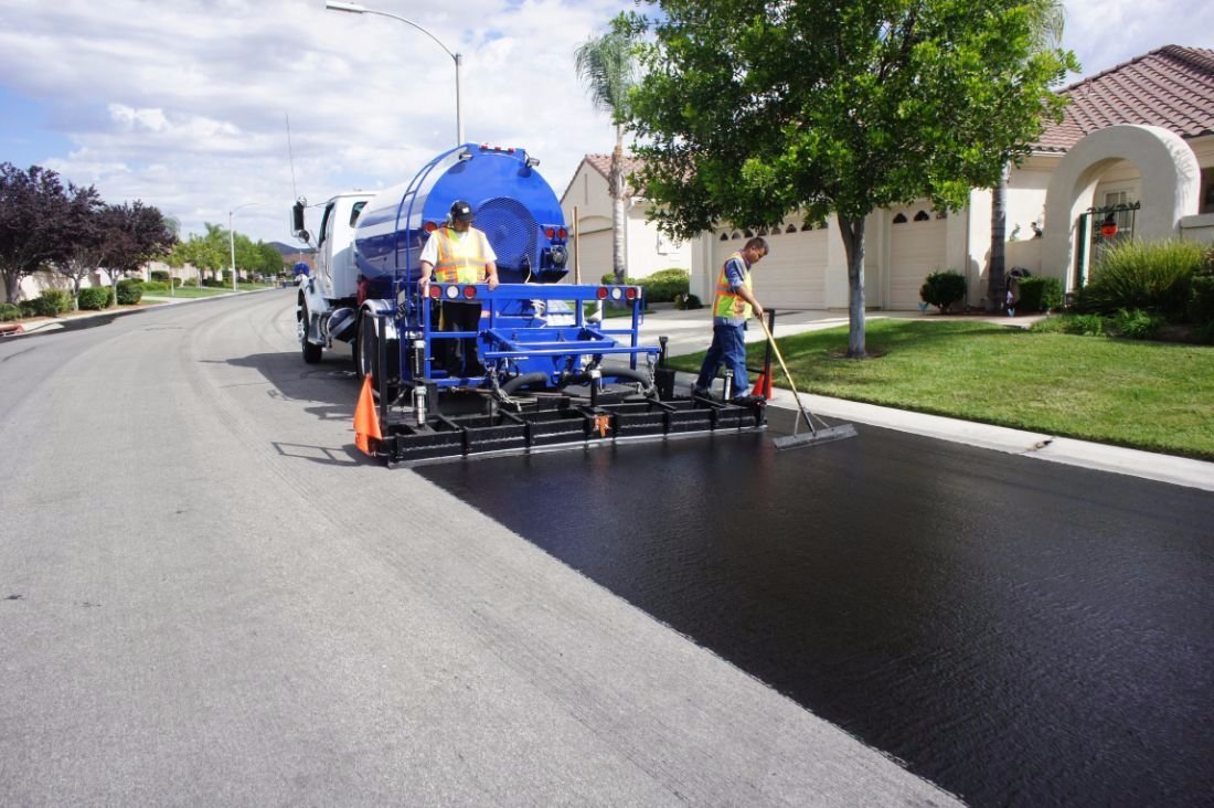 Chip Seal Paving